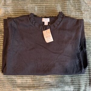 J. Crew Black Long Sleeve Tee Essential Casual Top